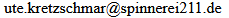 Sie erreichen uns unter der E-Mail-Adresse ...